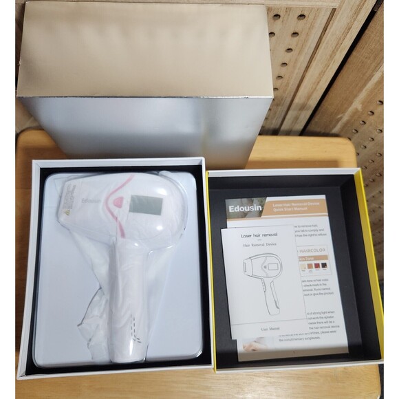 Edousin Hair Removal Device IPL at Home Removal NEW/Open Box body arm leg - Picture 2 of 12
